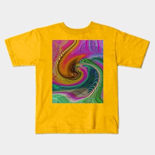 Swirl Wave BH-048 Kids T-Shirt